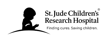 a logo of St. Jude Children’s Research Hospital